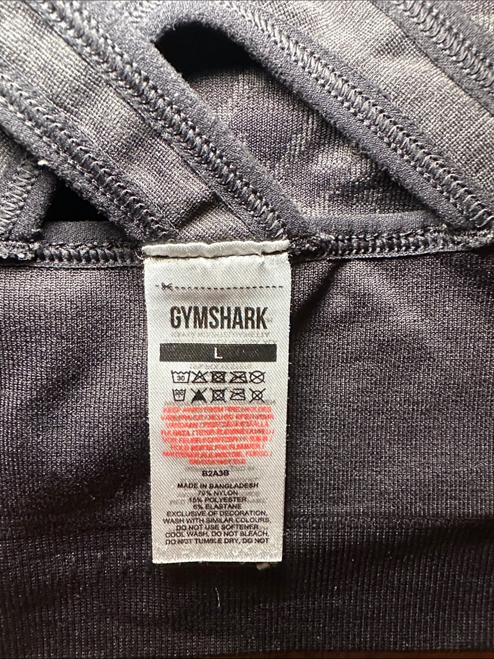 Gymshark Adapt Animal Seamless Sports Bra Large - Picture 7 of 13